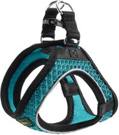 Hondentuigje Hunter Hilo-Comfort Turkoois Maat M/L (58-63 cm)