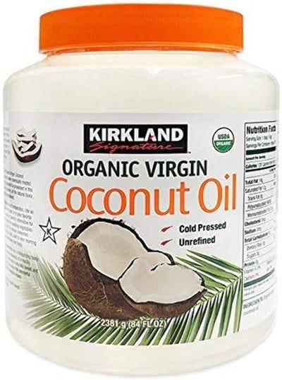 Kirkland kokosolie - geurloos, biologisch, suikervrij - 2480ml