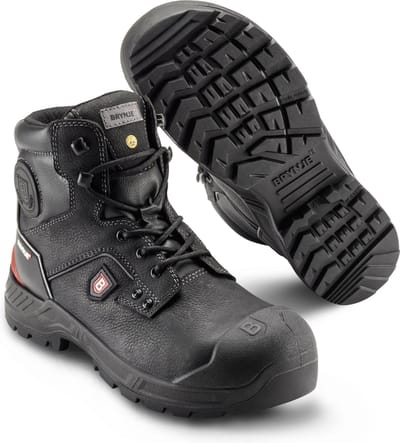 Brynje Schoen All Round Hoog S3 SRC ESD 412 - Zwart - 48