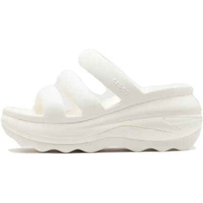 Crocs Sandale Mega Crush à Triple Bride Craie Femme Baskets Crème 209842-0WV 38-39