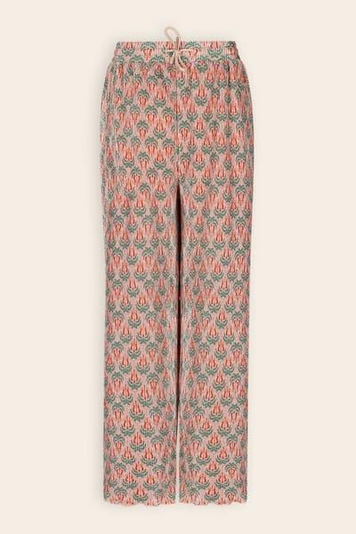 NONO - Sun Plissee Palmtree Palazzo - Sage Green - Maat 104