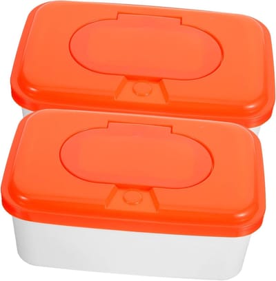 Babydoekjes Dispenser - Doekjeshouder Tissue Dispenser - Gemakkelijk Luiers Verschoonen - Houdt Doekjes Fris - 22 cm - Willekeurige Kleur