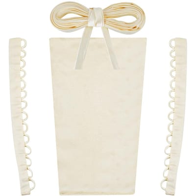 OmGoods - Dailygoody - Trouwjurk korset kit - Verstelbare linten - Champagne - Satijn panel extender - Do-it-yourself accessoires - Geschikt voor formele jurken