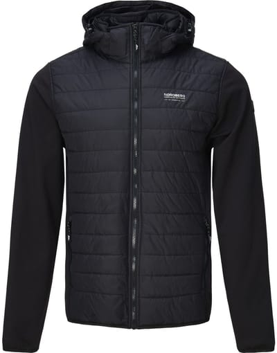 Nordberg Toby Heren Softshell Mj02501-bk - Kleur Zwart - Maat 3XL