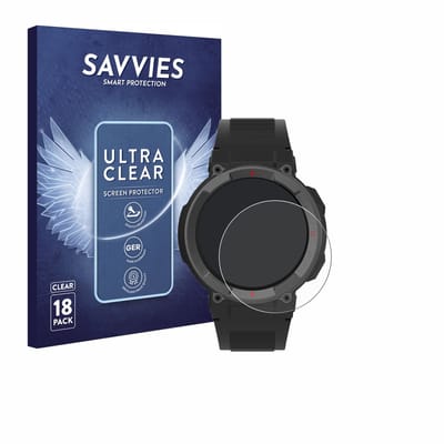Savvies - Screenprotector voor Denver SWG-339 - Folie Beschermfolie transparant 18 Stuks