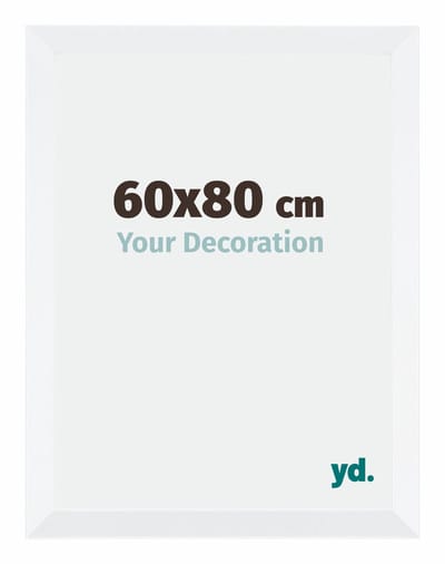 Your Decoration - Fotolijst 60x80 cm - MDF - Wit Mat - Catania