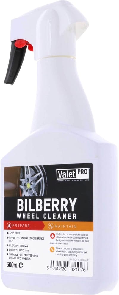 Valet Pro Bilberry Safe Wheel Cleaner - 500ml