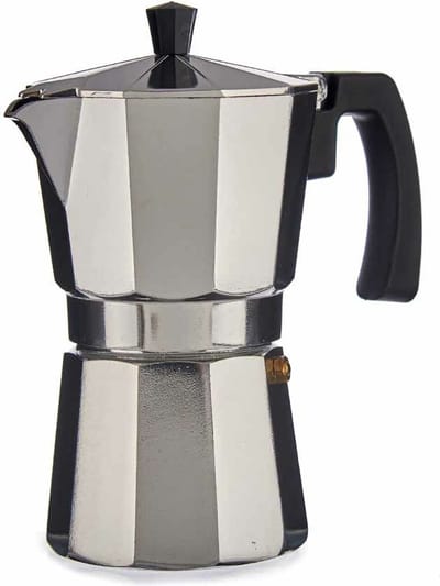 Italiaanse Koffiepot 3 Koppar Aluminium