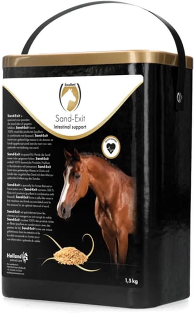 Excellent Sand-Exit Muesli - 1.5 kg - Voor optimale verwijdering van zand en ter ondersteuning van de darmpassage - Geschikt voor paarden