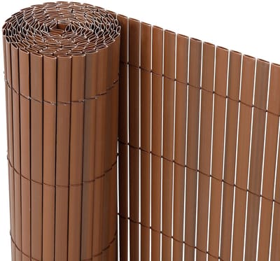Dailygoods- Privacyscherm Zichtbrekend - Windbescherming - Balkon - 10 Meter - 90 cm Hoog - Weerbestendig PVC - Tuinafscheiding