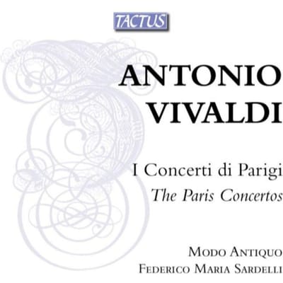 Modo Antiquo, Federico Maria Sardelli - Vivaldi: I XII Concerti Di Parigi (CD)