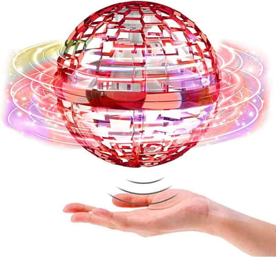 Fly-nova Pro Vliegende Spinner - LED - Rood