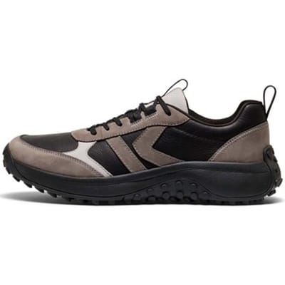 Keen - KS86 Leren Heren Sneakers Black/Steel Grey - Maat 44