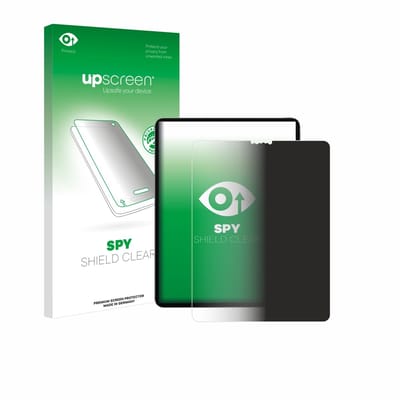 upscreen - privacy screenprotector voor Apple iPad Pro 12.9" WiFi 2021 (5. Gen.) - Folie Beschermfolie Blauwlichtfilter