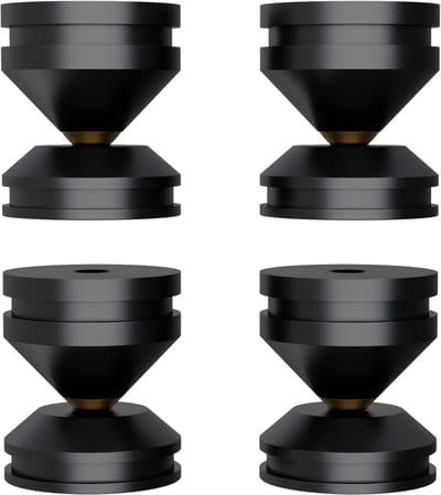 HiFi Luidspreker Isolatie Spike - Schokabsorberende Aluminium Pads voor Luidsprekers