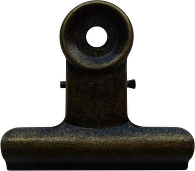 LPC Papierklem Bulldog clip vintage - 38 mm -20 stuks