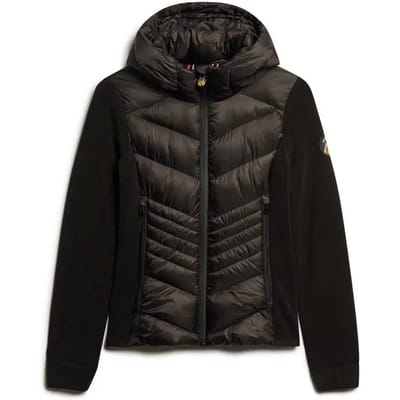 Superdry - Storm-fleecejack met capuchon - Dames - Gewatteerde jassen