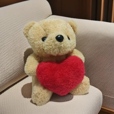 1/2/S 25cm/9.84Pouces Mignon Ours en Peluche Rose Jouet en Peluche Poupée Remplie Petite Peluche Douce pour Filles Cadeau Romantique Saint-Valentin