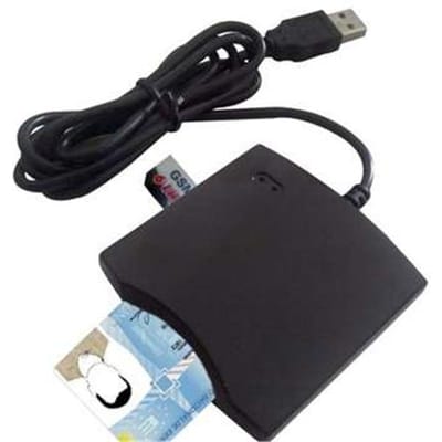 Transcend | LECTEUR DE CARTES SMART USB PC/SC Noir