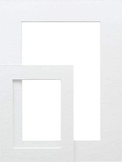Deknudt Frames passe-partout - wit - foto 15x23 - buitenformaat 20x30