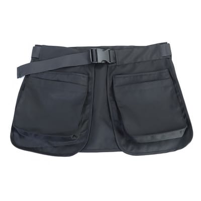 Multifunctionele Outdoor Heuptas – Hondentrainingsschort Zwart – Afneembaar Snoepzakje – Multifunctionele Heuptas – Zweetbestendig – Voor Tuinieren & Wandelen