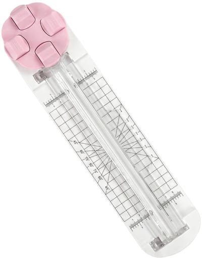 Multifunctionele 4-in-1 papiersnijder met groefgereedschap, liniaal en ladder voor scrapbooking en kaarten maken