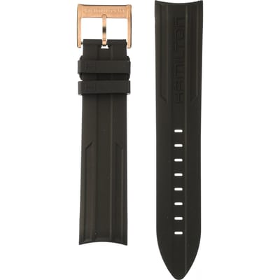 Hamilton Straps H691.775.108 Khaki Navy band