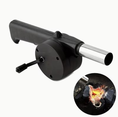 Handmatige BBQ Ventilator - Vuurgolfbuis -Kamperen - Picknicken - BBQ - Zomer - Vakantie -