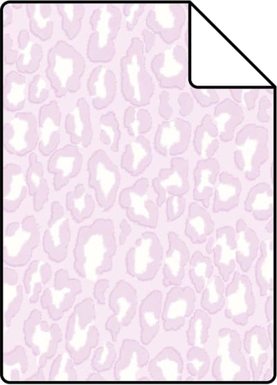 Proefstaal Origin Wallcoverings behang panters roze - 26,5 x 21 cm - 346813-S