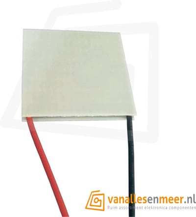 24V 6A Peltier koelelement TEC1 19906 40x40x3.5mm