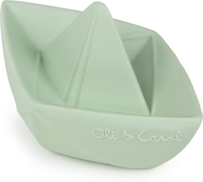 Oli and carol- badspeeltje- bijtspeeltje- natuurlijk- bootje - mint