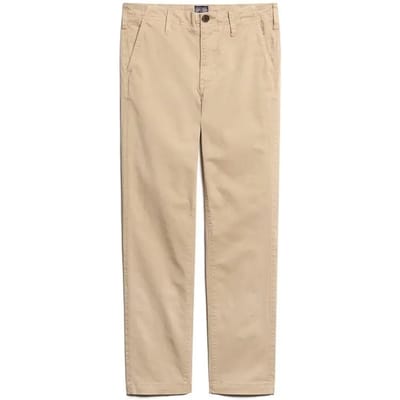 Vrouwelijke chino broek met middellange taille Superdry