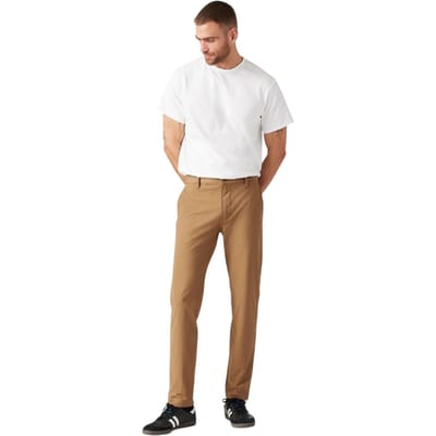 Levis Heren XX Standard rechte chino’s (Walnoot Bruin)