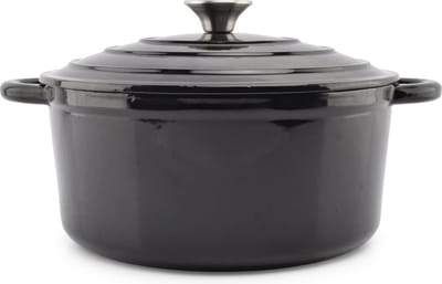 Salt & Pepper Kookpot 26cm gietijzer zwart Ferno