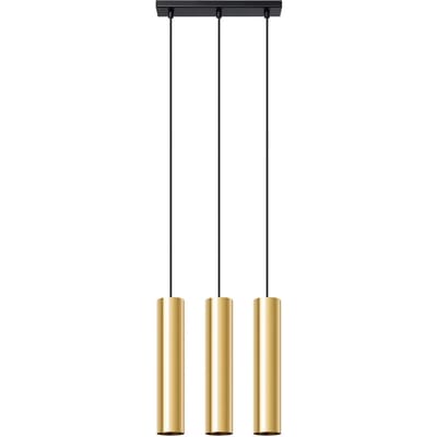 Sollux Lighting Hanglamp Lagos - GU10 - gouden glans - staal - 90x45x6cm