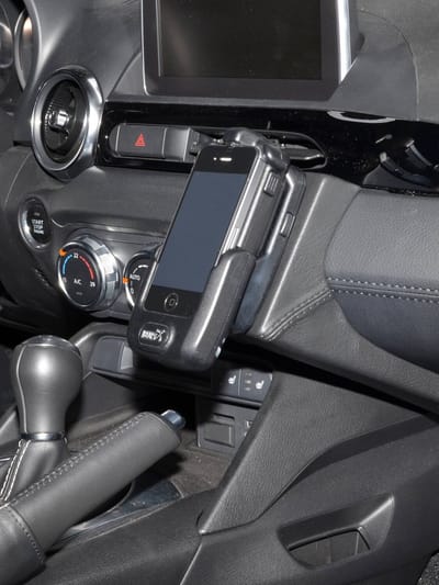 Kuda houder geschikt voor Fiat 124 Spider 2017-2019 Kleur: Zwart