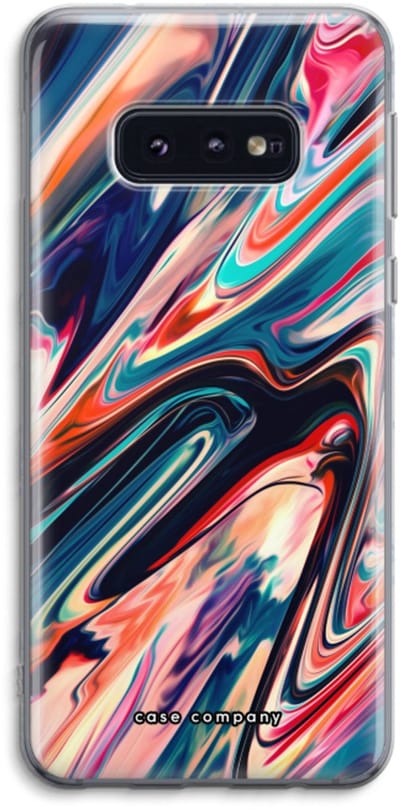 Case Company® - Hoesje geschikt voor Samsung Galaxy S10e hoesje - Quantum Being - Soft Cover Telefoonhoesje - Bescherming aan alle Kanten en Schermrand