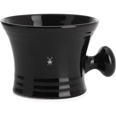 Scheerkom met porseleinen handvat Mühle