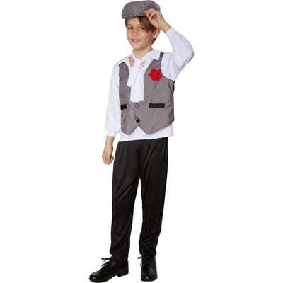 dressforfun - Jongenskostuum swinging charlston 116 (5-6y) - verkleedkleding kostuum halloween verkleden feestkleding carnavalskleding carnaval feestkledij partykleding - 301572