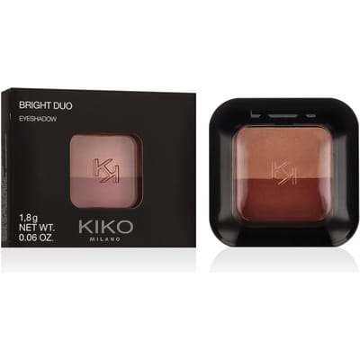 Fard à paupières Duo Lumineux KIKO MILANO (03 Pêche/Brique) 1,8 g