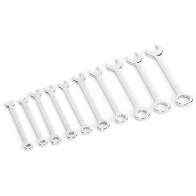 Jeu de 10 clés miniatures Dodecagone Pentalobe Ouverture Clé combinée 4 11mm (5 32 7 16in)Métrique white