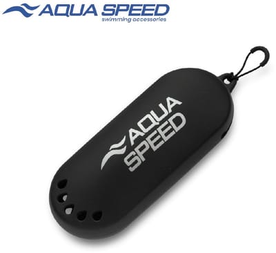 Aqua Speed Zachte Siliconen Zwembril Beschermhoes – Met Waterafvoergaatjes – Voor Veilig Opbergen