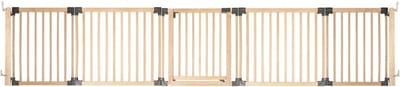 Flexibel Houten Kinderhek Veiligheid voor Kinderen en Baby's tot 376cm Breed