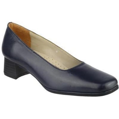 Amblers Walford dames lederen tennis/damesschoenen 5 UK gray