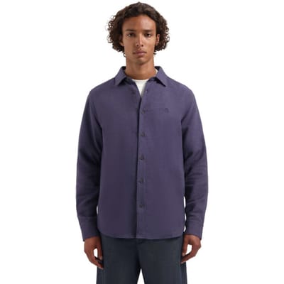 Dstrezzed Ds_alvin Shirt Dk. Purple Größe: S | Casual hemden Outlet | Herren | Violett