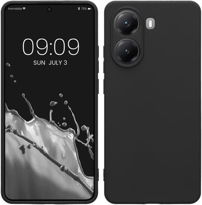 kwmobile telefoonhoesje geschikt voor Xiaomi Poco X7 Pro 5G - Hoesje voor smartphone - Precisie camera uitsnede - In mat zwart