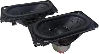Vervangende Luidspreker - Full-range speaker - Audio herstel - Neodymium magneet - 90 x 48 mm - Zwart