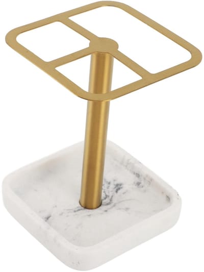 Dailygoods- Tandenborstelhouder Roestvrij Staal - Elektrische Tandenborstelhouder - Ruimtebesparend - Decoratieve Tandenborstelhouder - Stabiel en Betrouwbaar - Eenvoudige Installatie - Tandenborstelstandaard