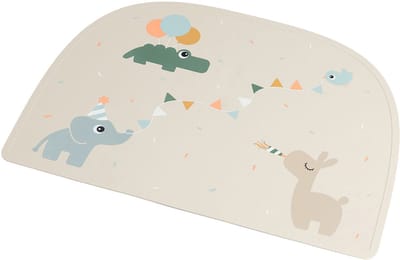 Done By Deer Celebration Siliconen Placemat - Sand