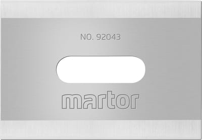 Reservemes Martor rechthoekig nr. 92043 10 stuks
